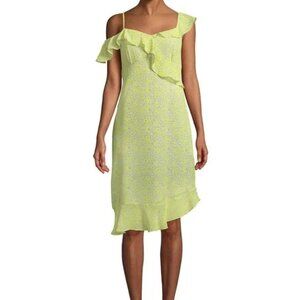 NANETTE LEPORE Ruffled Floral Chiffon Dress